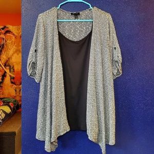 • Short Sleeve Cardigan •